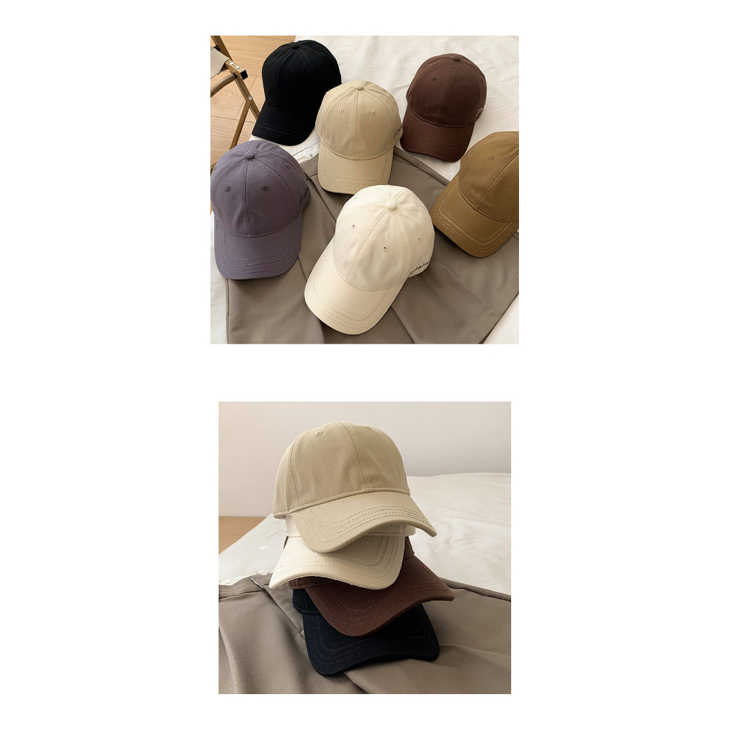 Mũ Lưỡi Trai Vành Rộng Phong Cách Nhật Bản Dễ Phối Đồ Thời Trang Cho Nữ