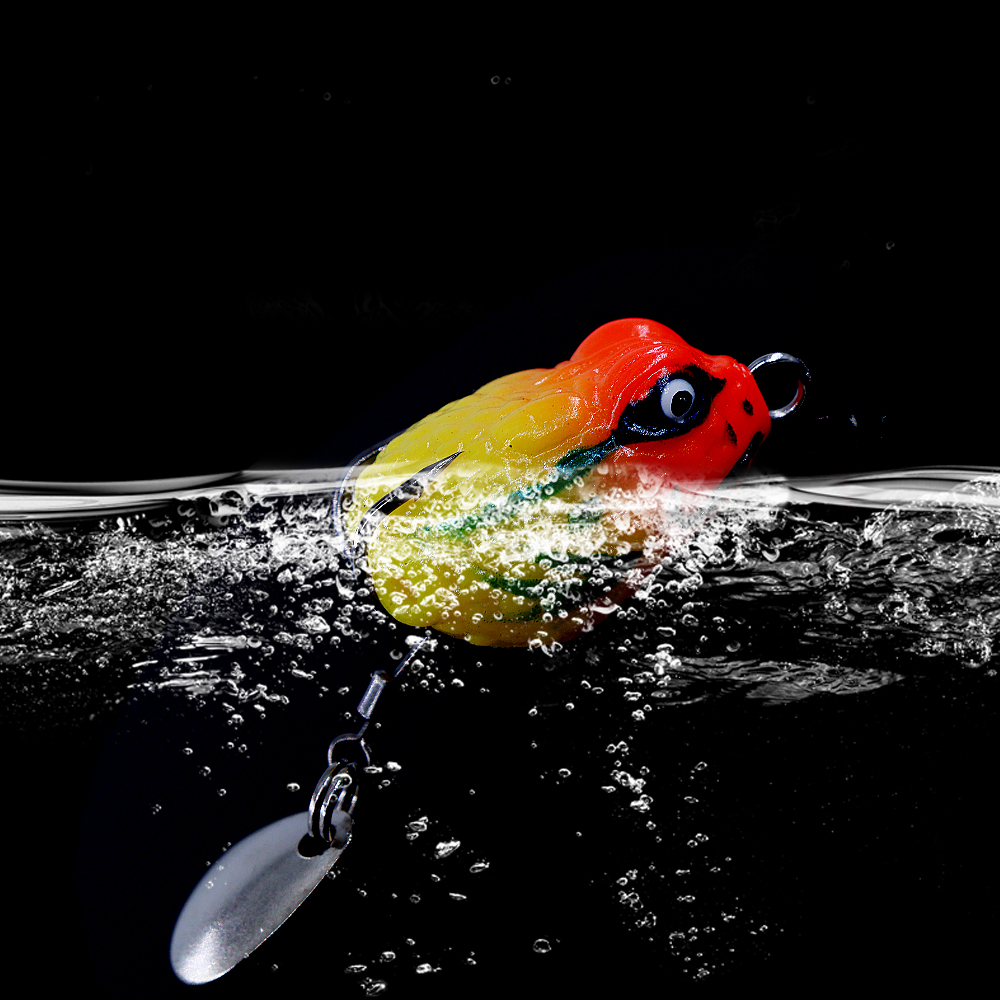 Mồi giả Mồi Câu Cá Giả Hình Con Ếch 2.5cm 3g / 3cm 4.2g Super Frog Lure Mồi giả câu cá lóc FATRENDCB