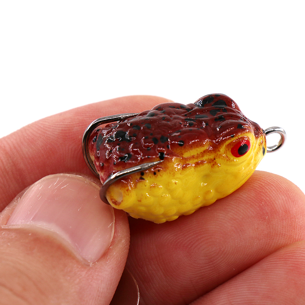 mồi giả Mồi Câu Cá Giả Hình Con Ếch 2.5cm 3g / 3cm 4.2g Super Frog Lure Mồi giả câu cá lóc FATRENDCB