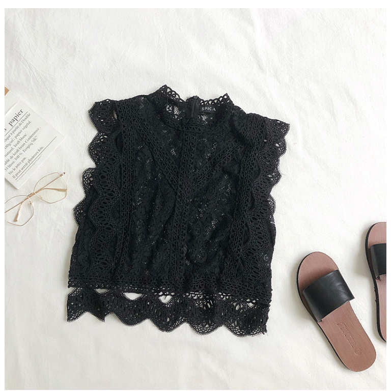 Áo Ren Nữ Không Tay Phong Cách Hàn Quốc Baju Baju Wanita Lengan Panjang Hàng Mới Có Sẵn