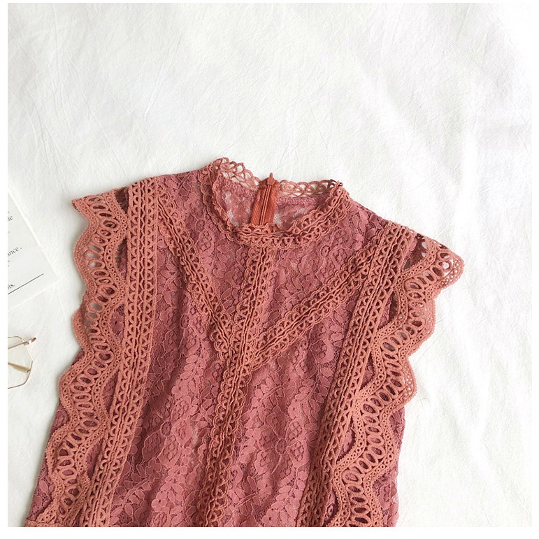 Áo Ren Nữ Không Tay Phong Cách Hàn Quốc Baju Baju Wanita Lengan Panjang Hàng Mới Có Sẵn