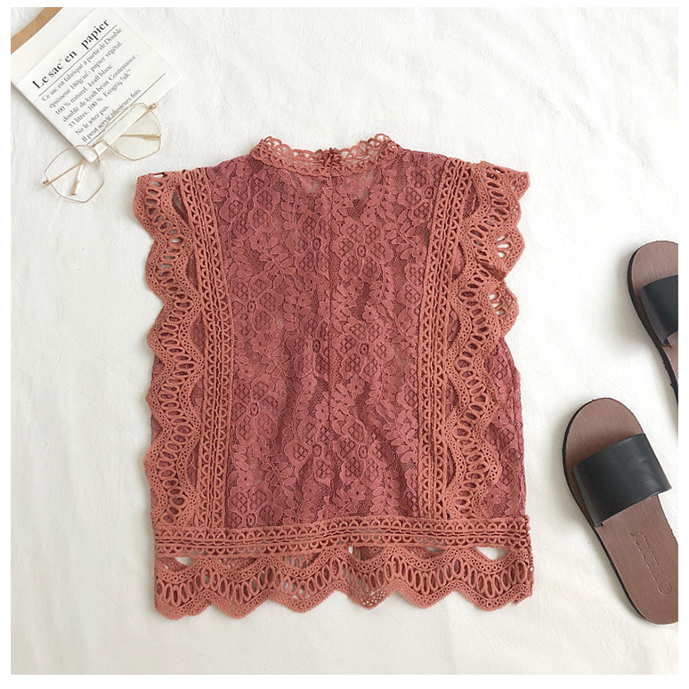 Áo Ren Nữ Không Tay Phong Cách Hàn Quốc Baju Baju Wanita Lengan Panjang Hàng Mới Có Sẵn