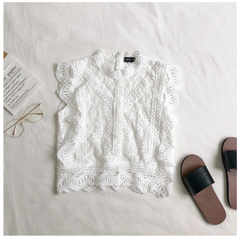 Áo Ren Nữ Không Tay Phong Cách Hàn Quốc Baju Baju Wanita Lengan Panjang Hàng Mới Có Sẵn