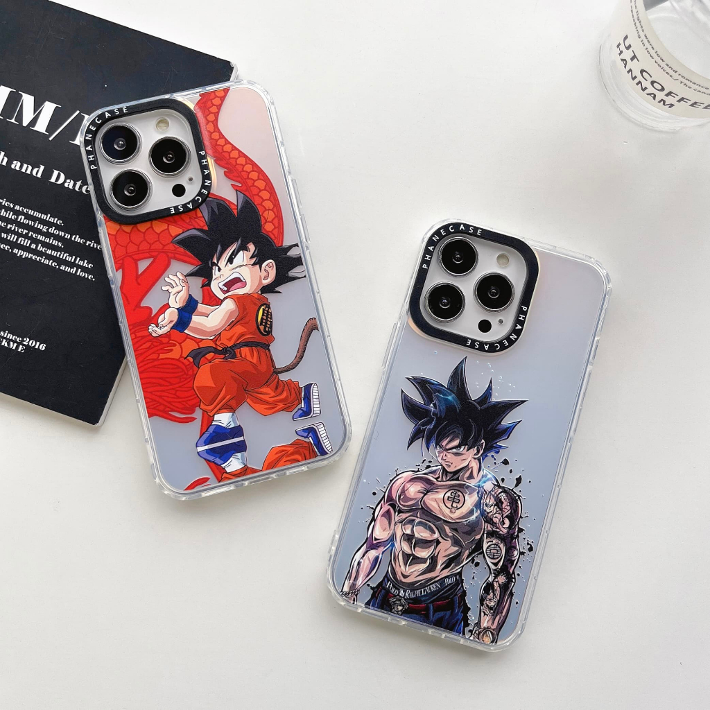 Ốp Lưng ChốNg SốC HọA TiếT HoạT HìNh Dragon Ball Cho iPhone 14Promax 14Pro 14Plus 14 13Promax 13Pro 13 12Promax 12Pro 12 11Promax 11 X