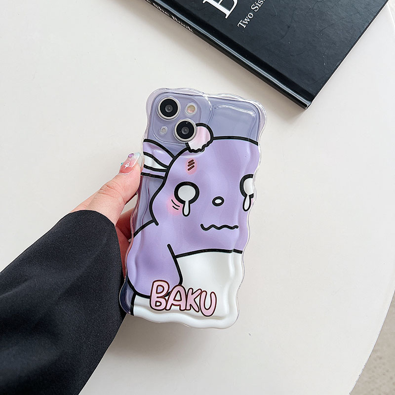 Ốp Lưng ChốNg SốC HìNh Kuromi Và Baku Cho iPhone 14Promax 14Pro 14 13Promax 13Pro 13 12Promax 12 11Promax 11 X 8 7P 6P