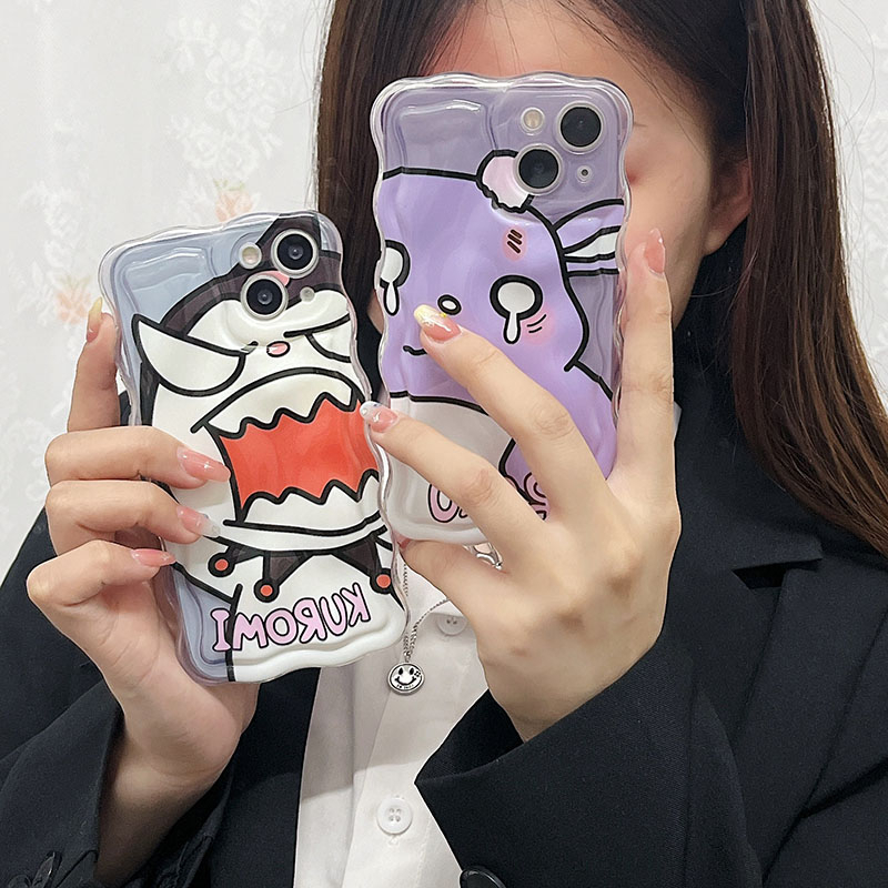 Ốp Lưng ChốNg SốC HìNh Kuromi Và Baku Cho iPhone 14Promax 14Pro 14 13Promax 13Pro 13 12Promax 12 11Promax 11 X 8 7P 6P
