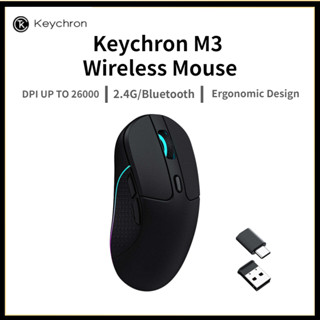 Chuột Quang Không Dây Keychron M3 2.4GHz Kèm Bluetooth Loại C
