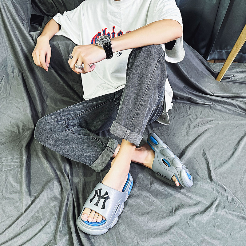 Dép Quai Ngang Đế Dày Chống Trượt Thời Trang Mùa Hè Cho Nam Và Nữ