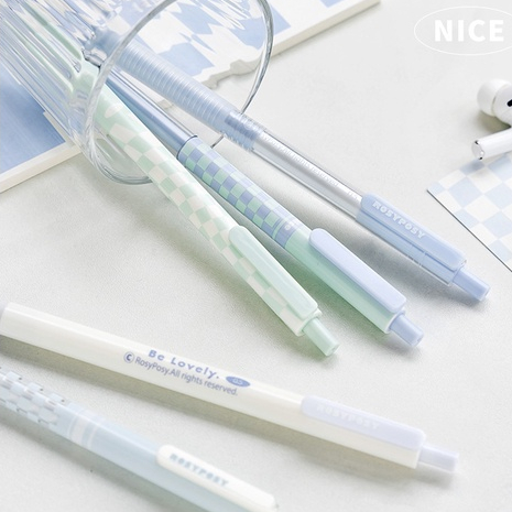 Bút Gel màu tím vani Rosyposy Vanilla Series, Bút bi, Bút đài phun nước, 0,5mm ST Nib