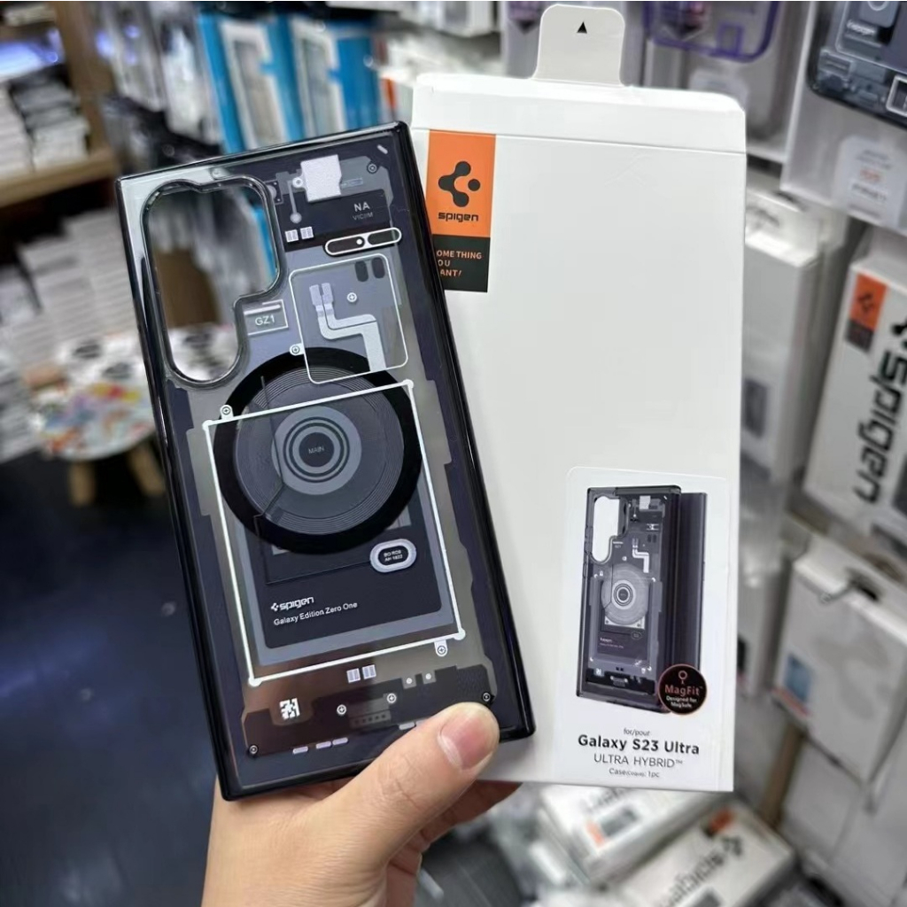 SPIGEN Ốp Điện Thoại Từ Tính Chống Rơi Cho Samsung Galaxy S23 Ultra / S23 + / S23 / S22 Ultra