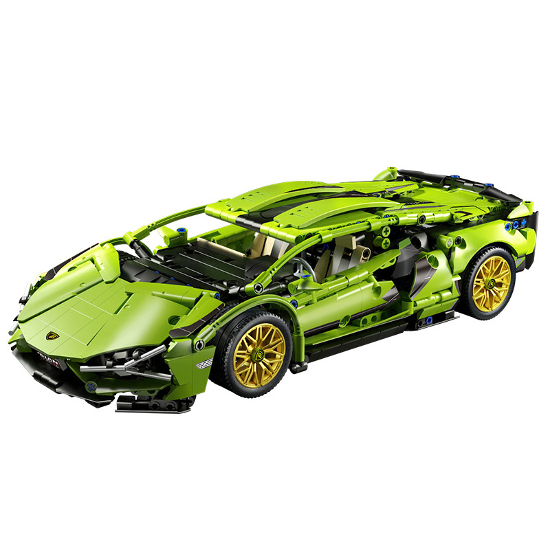 Bộ 1280 Miếng Lắp Ráp Xe Hơi Lamborghinis Tỉ Lệ 1: 14