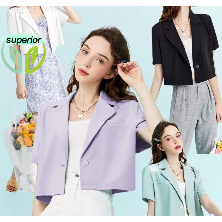 #Áo Kiểu Tay Ngắn Chất Liệu Mỏng Cao Cấp Thời Trang#Áo Khoác Vest Thiết Kế Cỡ Nhỏ Thời Trang Cao Cấp Cho Nam Nữ#Bộ Đồ Ngắn Phong Cách Mới 2023 Áo Sơ Mi Xuân Hè