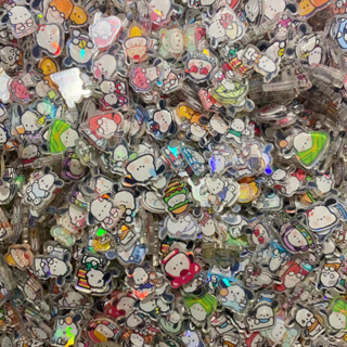 Móc Khóa Acrylic Hình Cá Hanton Hoạt Hình Đáng Yêu