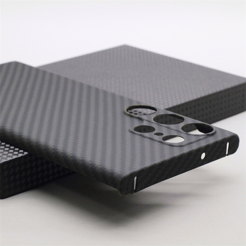 Ốp Điện Thoại Sợi Carbon Siêu Mỏng Cho Samsung Galaxy S23 S22 Ultra + Plus
