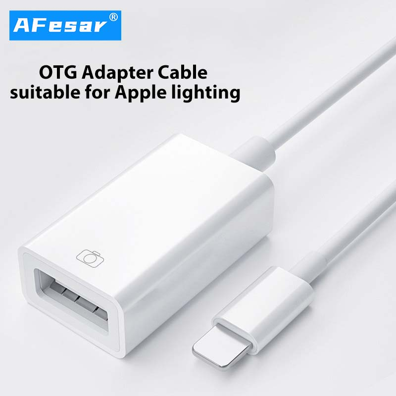 Cáp Chuyển Đổi OTG Cho iPhone 13 12 11 Pro Max Xs XR 7 8 Plus iPad iOS 13