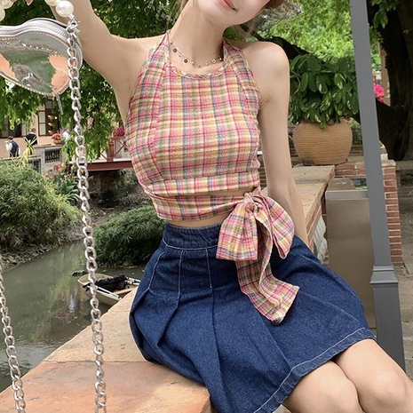 Áo Hai Dây Nhiều Màu Sắc Kiểu Pháp Thời Trang Mùa Hè Cho Raspberry