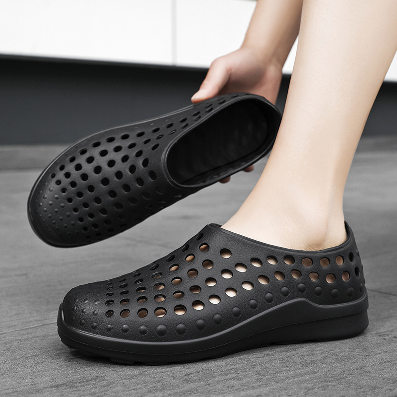 Giày có lỗ unisex không thấm nước thoáng khí nhẹ nhàng cỡ 36-45