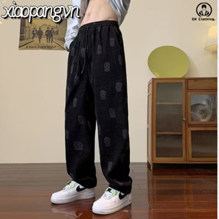 Quần dài nam nữ ​fashion Hàn Quốc unisex simple from rộng  quần jogger nam nữ ống rộngp bigsize hiphop quần ống rộng nam nữ hiphop thời trang retro