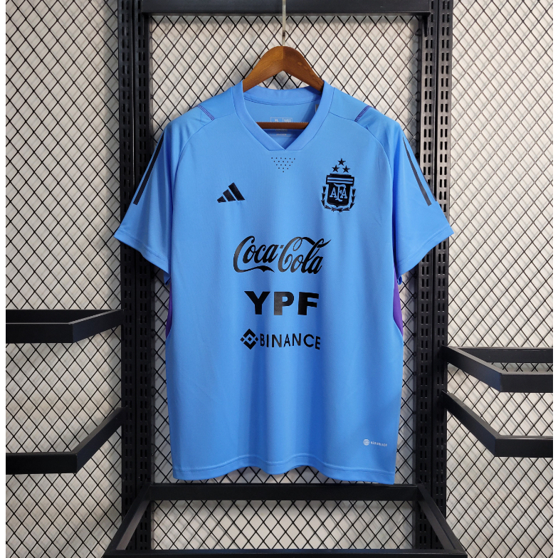 Áo Thun Xanh Dương Size S-2XL 23 / 24 Thời Trang Tập Luyện