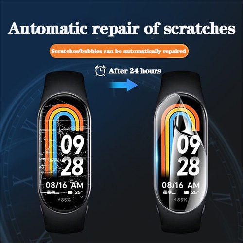 1 Kính Cường Lực Bảo Vệ Màn Hình Cho Xiaomi Mi Band 8 7 6 5 4 8 Và Phụ Kiện