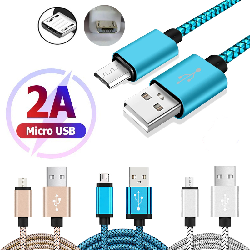 SAMSUNG Dây Cáp Sạc Dữ Liệu Micro USB Dài 2M Chuyên Dụng Cho Điện Thoại Android