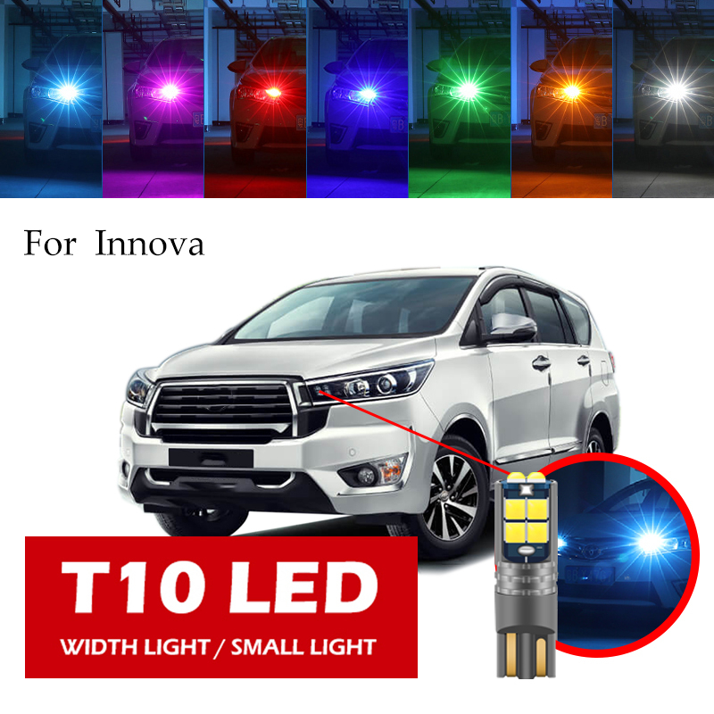 1 Đèn LED T10 W5W Chiếu Sáng Biển Số Xe Hơi Toyota Innova