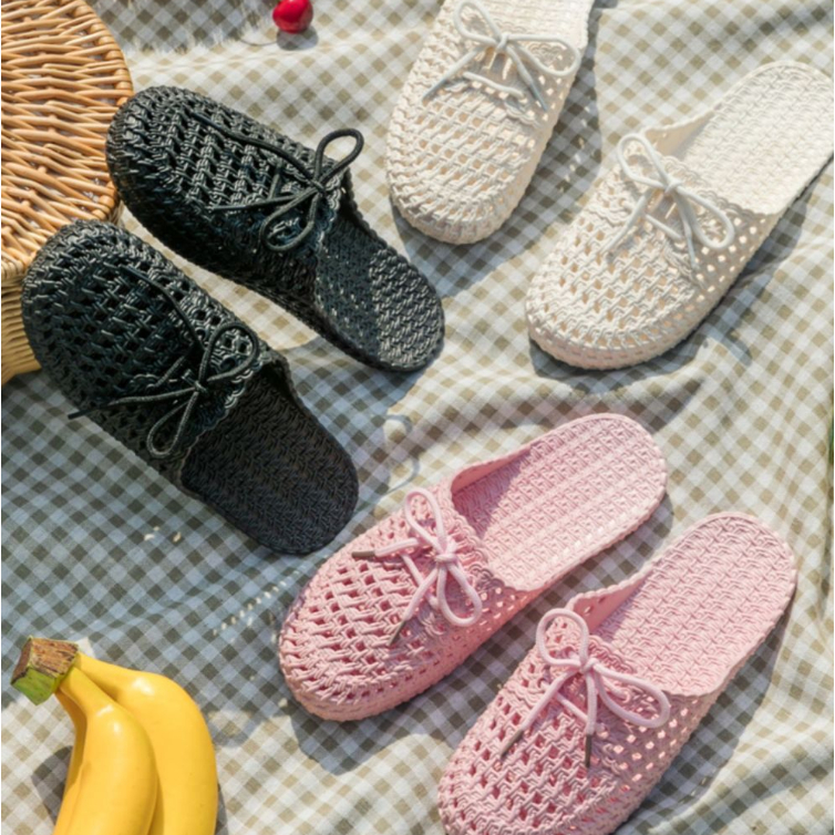 Dép Sandal Bít Mũi Chống Trượt Thời Trang Mùa Hè Cho Nữ