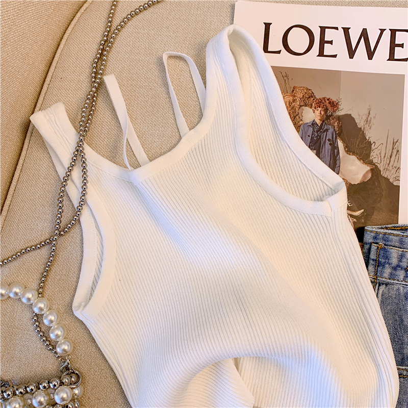 Áo Hai Dây Ôm Dáng Thiết Kế Quyến Rũ Thời Trang Cho Nữ