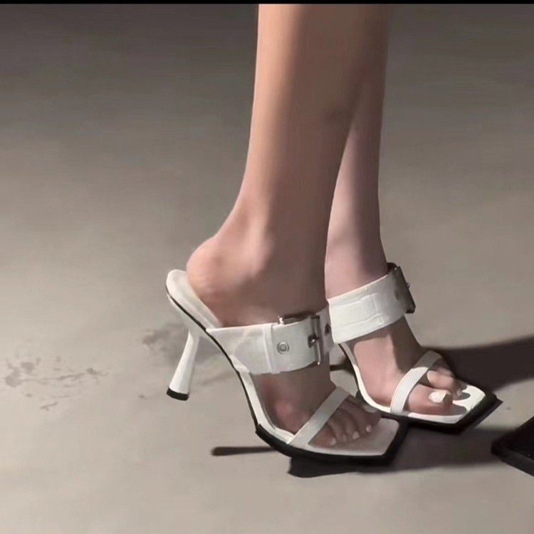 Giày Sandal Cao Gót Thời Trang Thanh Lịch Cho Nữ