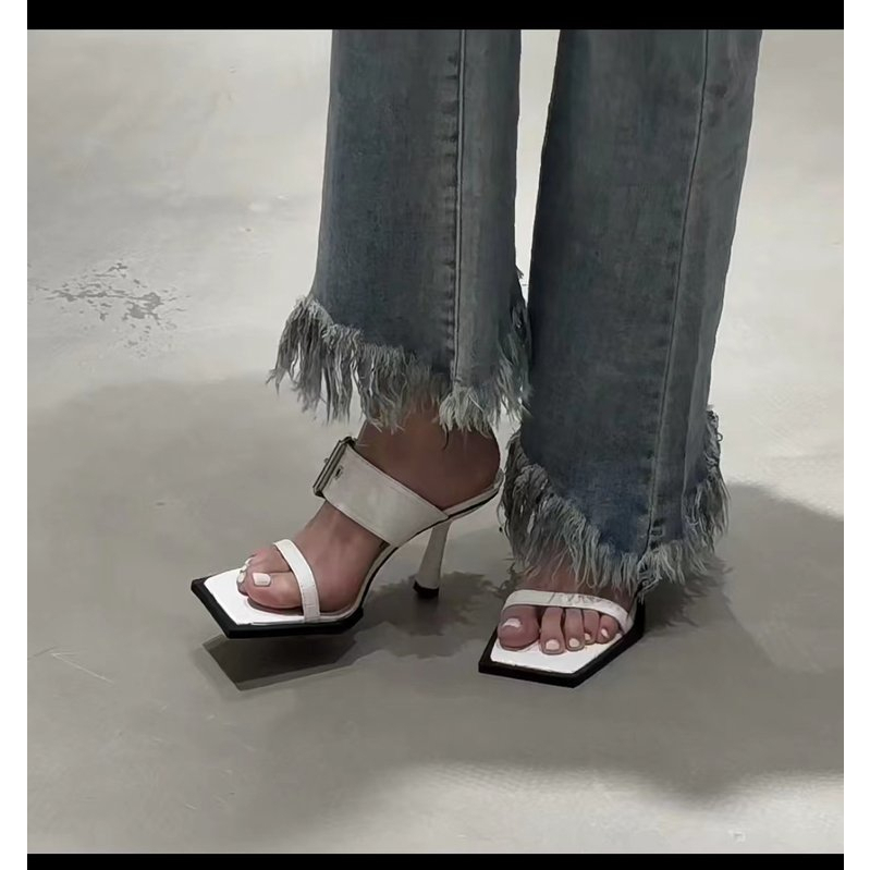 Giày Sandal Cao Gót Thời Trang Thanh Lịch Cho Nữ