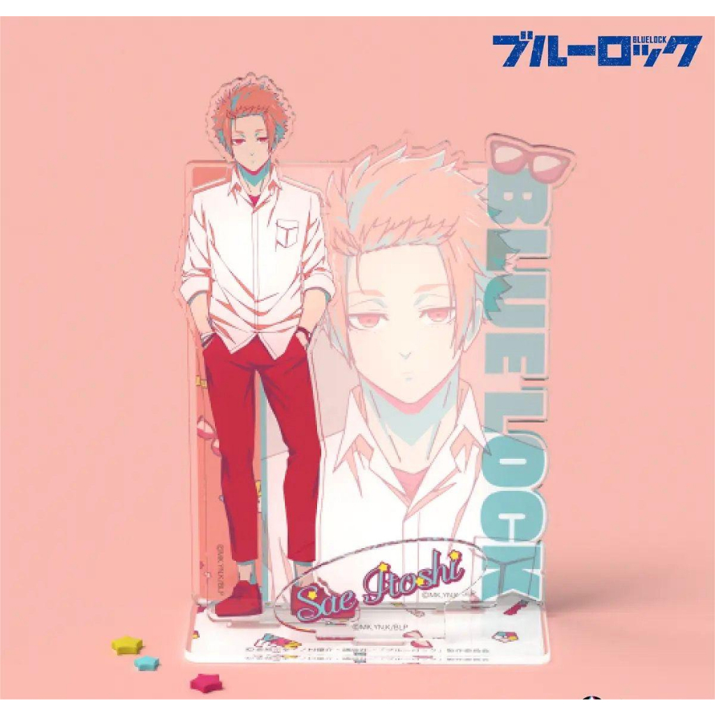 Bluelock Giá Đỡ Đứng bluelock Nhà tù Màu Xanh Lam Sạch Sẽ Thế Giới one bee Loki chiche leopard ma nana seishiro