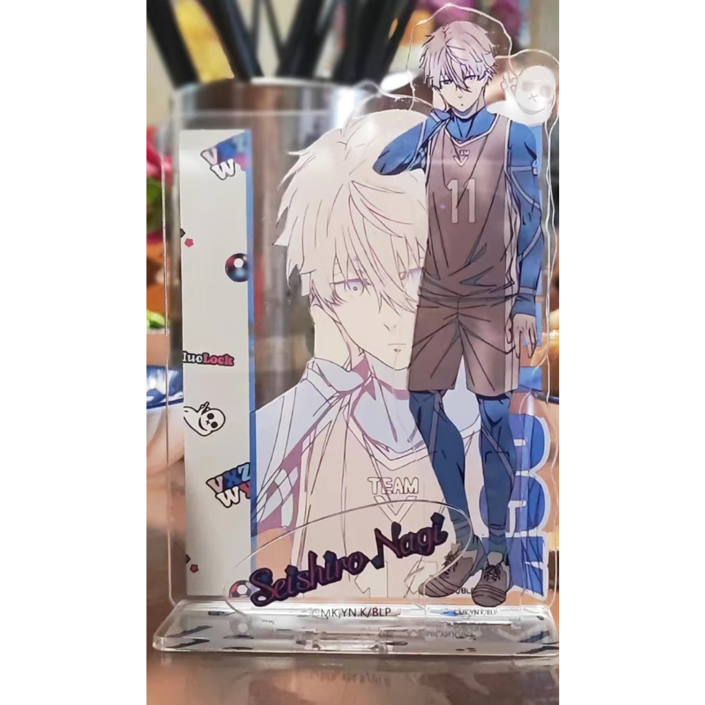 Bluelock Giá Đỡ Đứng bluelock Nhà tù Màu Xanh Lam Sạch Sẽ Thế Giới one bee Loki chiche leopard ma nana seishiro