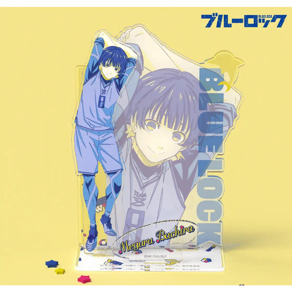 Bluelock Giá Đỡ Đứng bluelock Nhà tù Màu Xanh Lam Sạch Sẽ Thế Giới one bee Loki chiche leopard ma nana seishiro