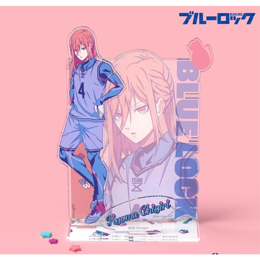 Bluelock Giá Đỡ Đứng bluelock Nhà tù Màu Xanh Lam Sạch Sẽ Thế Giới one bee Loki chiche leopard ma nana seishiro