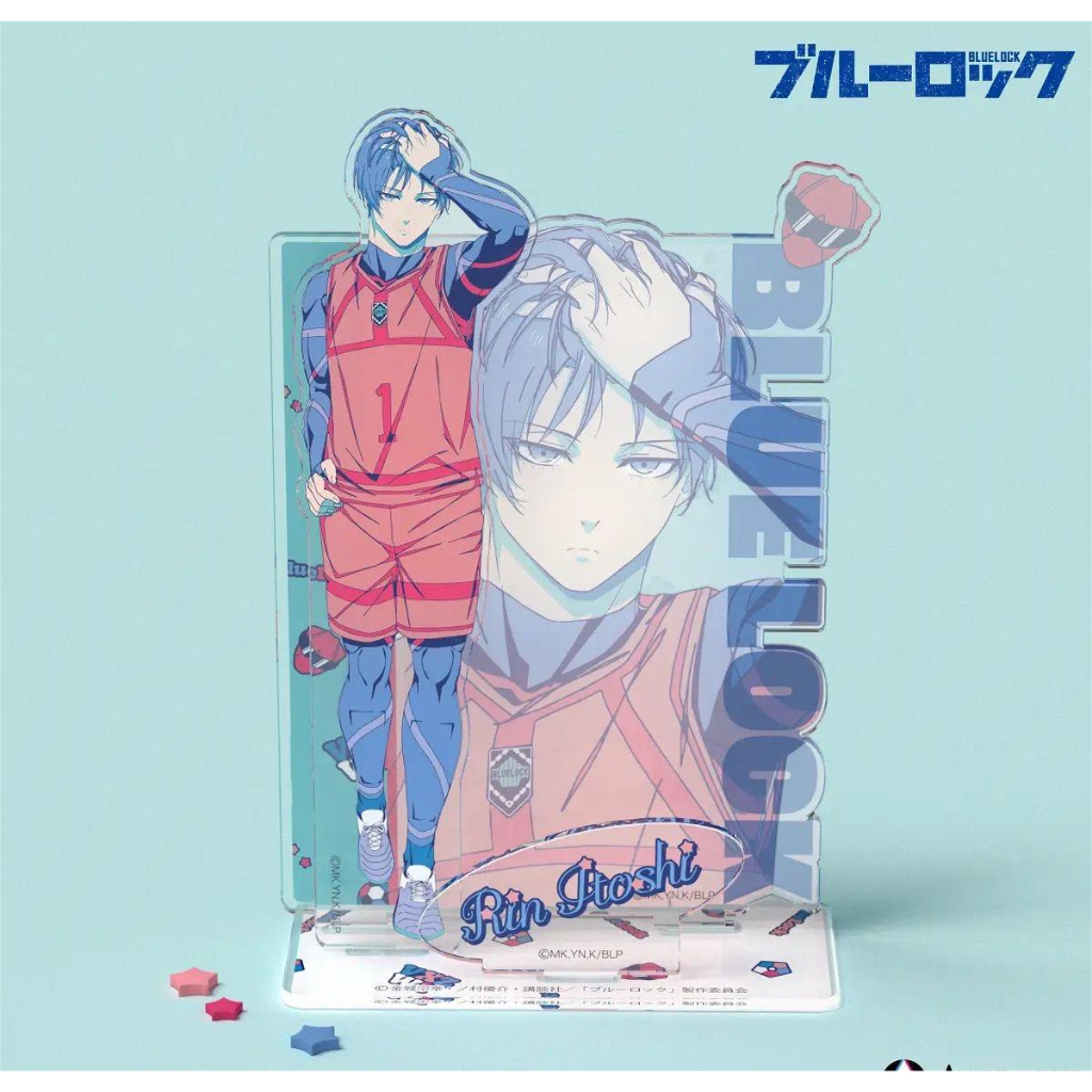 Bluelock Giá Đỡ Đứng bluelock Nhà tù Màu Xanh Lam Sạch Sẽ Thế Giới one bee Loki chiche leopard ma nana seishiro