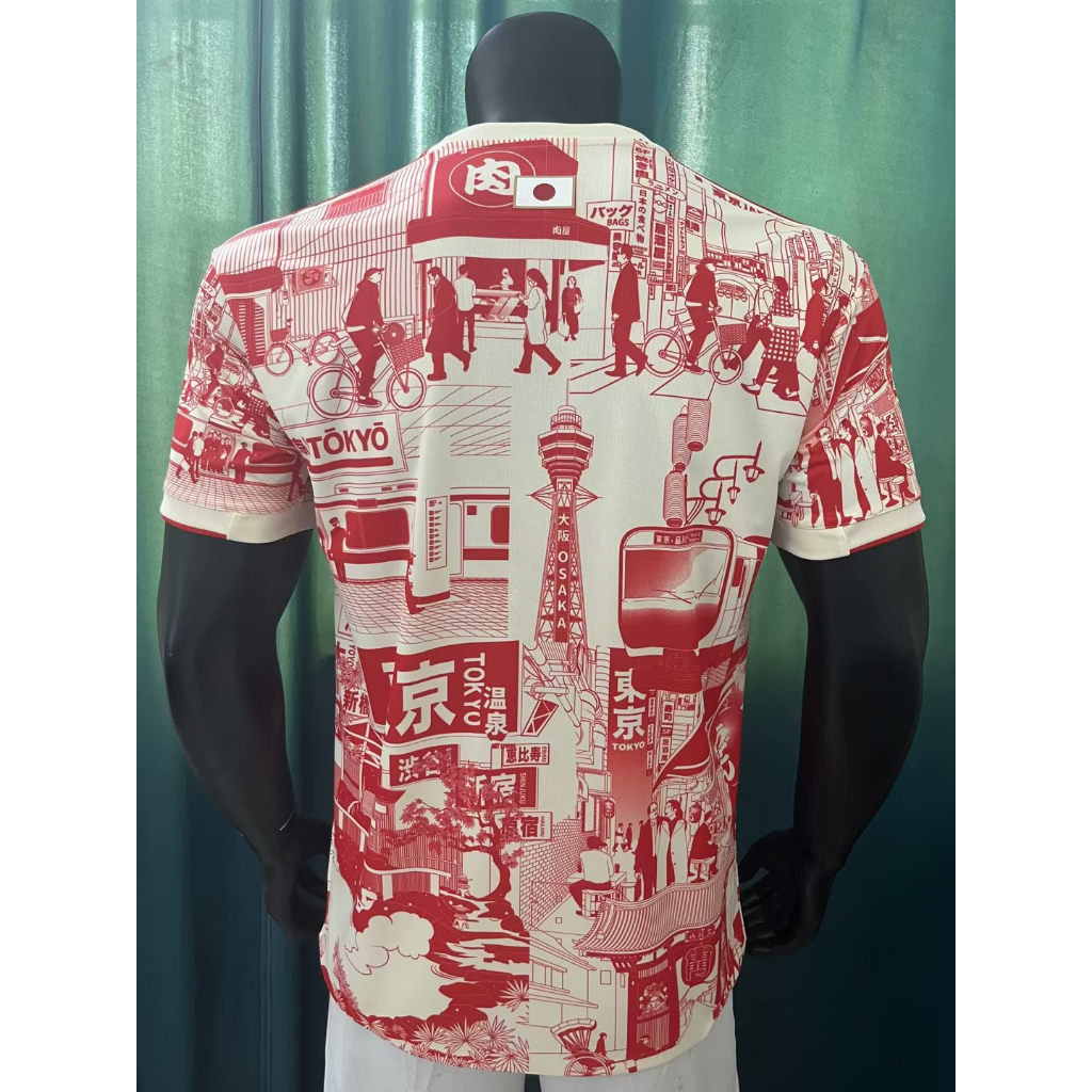 Áo Thun Bóng Đá Phiên Bản Nhật Bản Size S-2XL Size 23-24