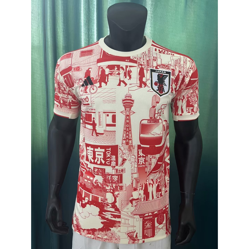 Áo Thun Bóng Đá Phiên Bản Nhật Bản Size S-2XL Size 23-24