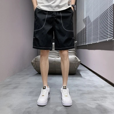 Quần Short Dây Rút Màu Trơn Phong Cách Thể Thao Thời Trang Mùa Hè Mới Cho Nam