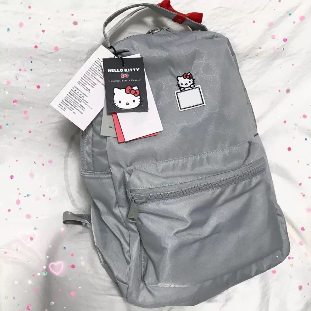 Ba Lô Hello Kitty Đính Nơ Đáng Yêu Cho Nữ