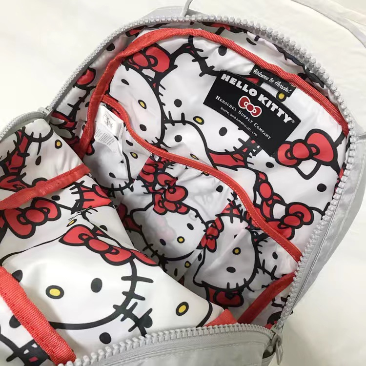 Ba Lô Hello Kitty Đính Nơ Đáng Yêu Cho Nữ