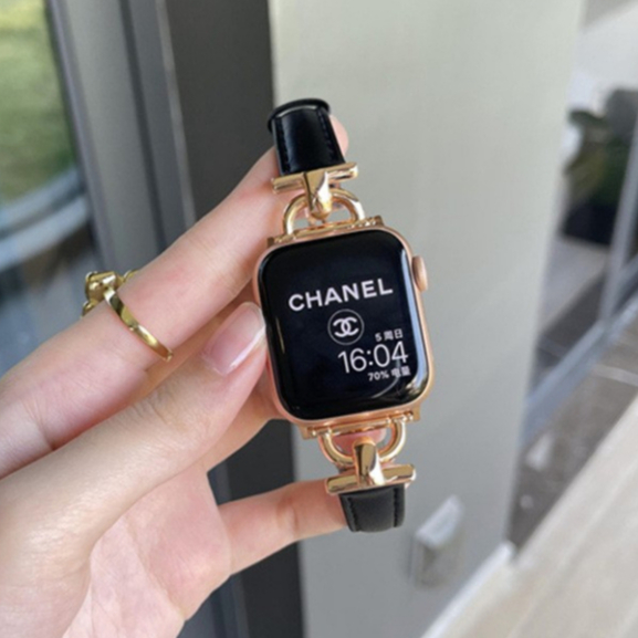 Dây Đeo Bằng Da Dành Cho iWatch 45mm 41mm 44mm 42mm 49mm iWatch 8 7 6 SE 5