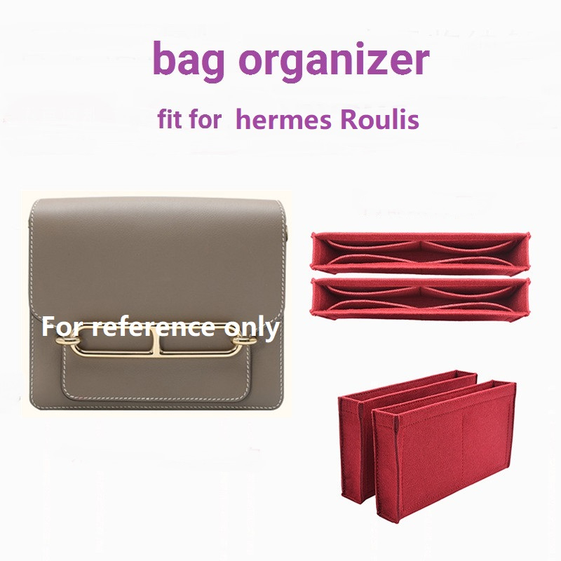 túi trong túi phụ kiện túi cặp Hermes Roulis 18 23 bag organizer insert