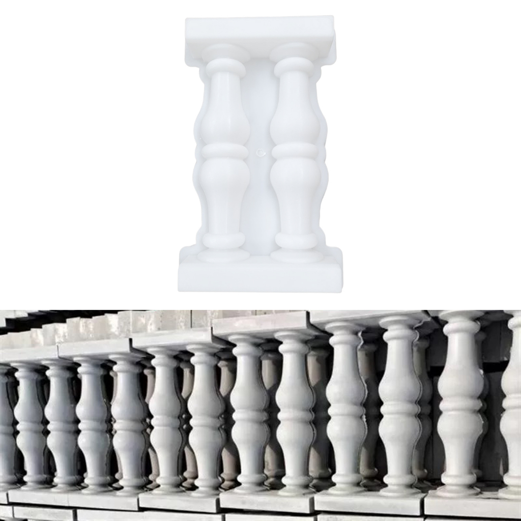 Khuôn làm hàng rào cột sân vườn có thể tái sử dụng Khuôn Đổ Nhựa Hàng Dào dùng trang trí cho sân vườn