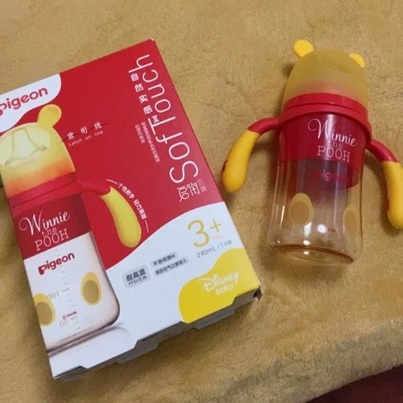 Bình Sữa Pigeon / pooh Cổ Rộng Dành Cho Bé