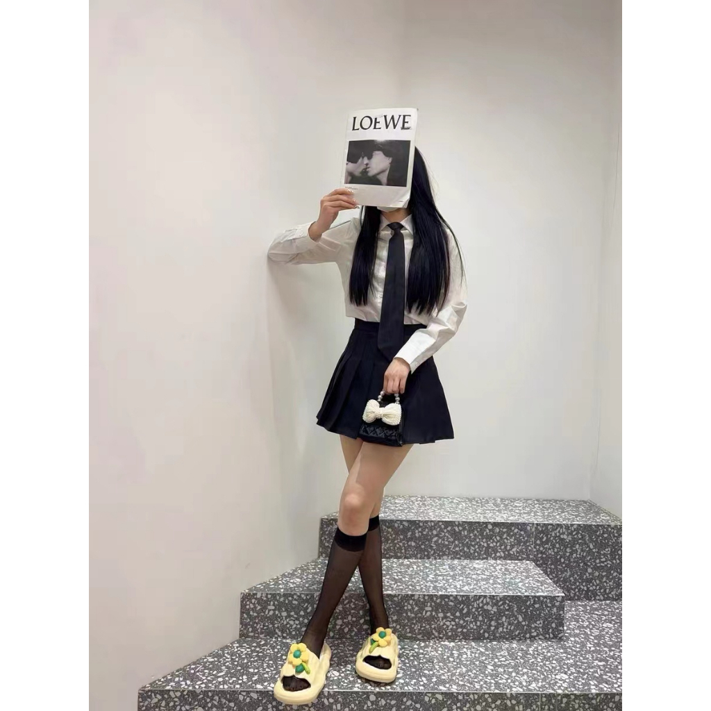 🔥đế cao 3cm🔥 Dép bánh mì nữ sandal Đáy dày chống trượt chống nước Phim hoạt hình dễ thương