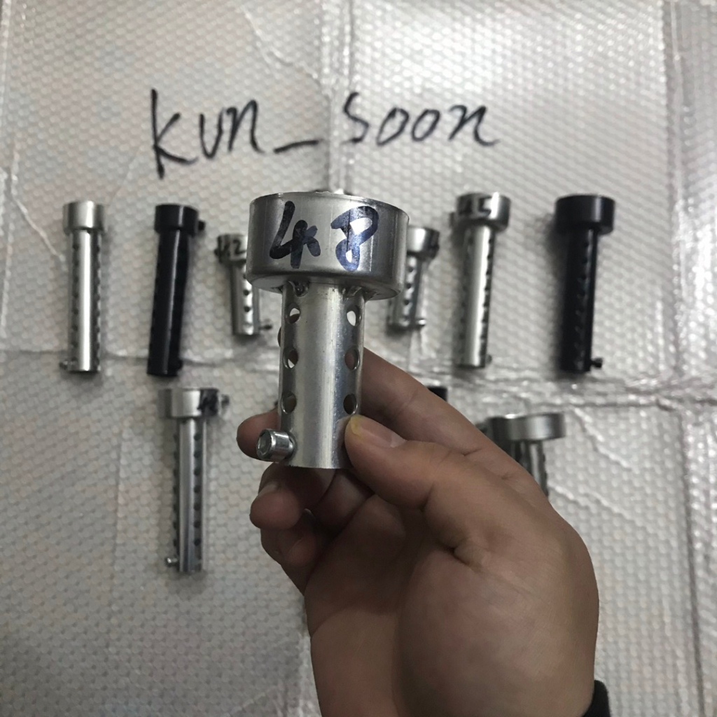 Ống Pô Giảm Thanh Cho Xe Mô Tô 35mm / 42mm / 45MM / 48MM / 60MM