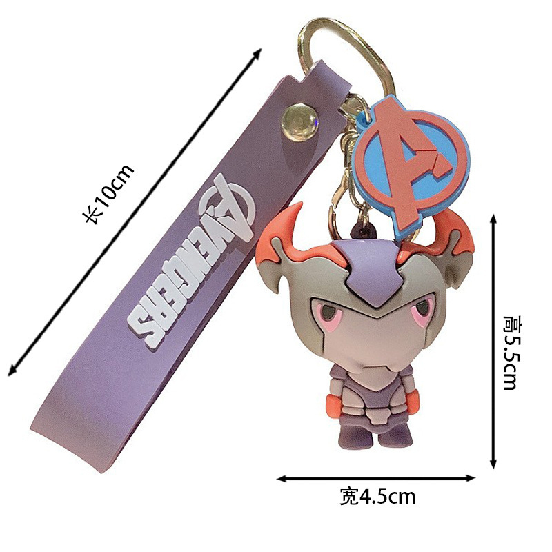 Móc Khóa Hình Siêu Anh Hùng Độc Đáo