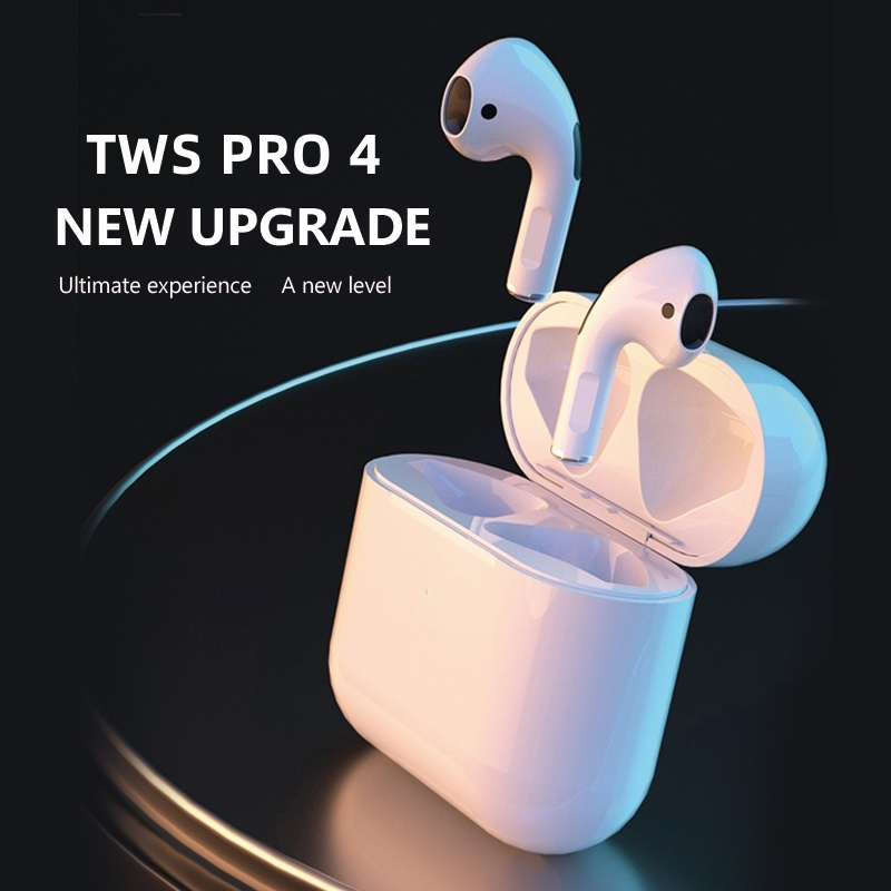 Set Tai Nghe Bluetooth Tws Pro4 Mini Dùng Cho Hệ Thống Android