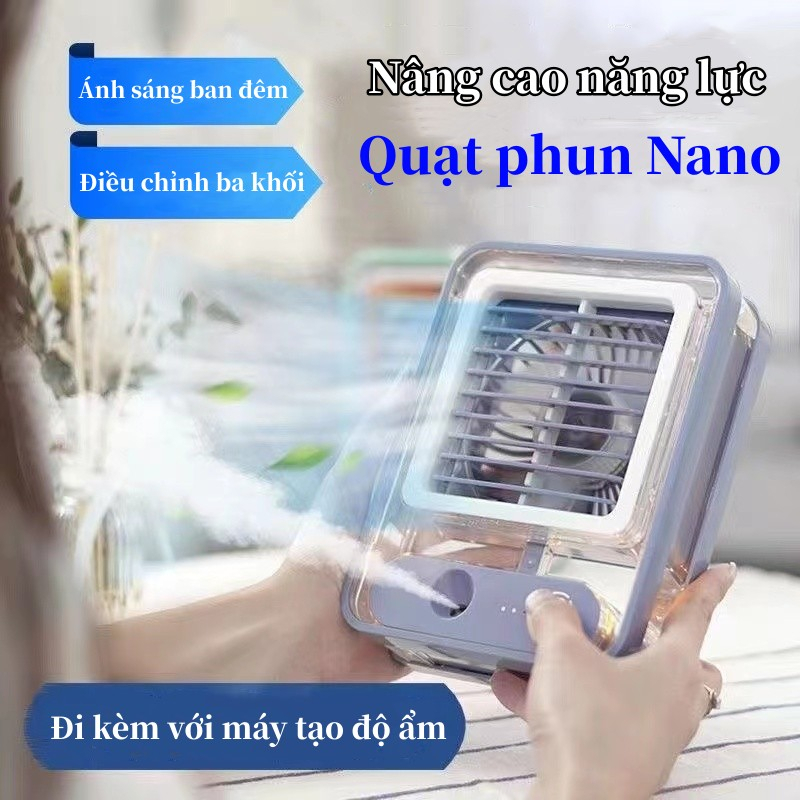 Quạt Phun Sương Đa Năng Tiện Dụng