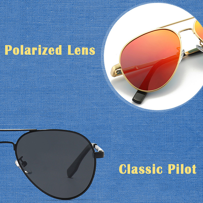 Kính Mát Phân Cực Chống Tia UV400 Thời Trang Cho Bé